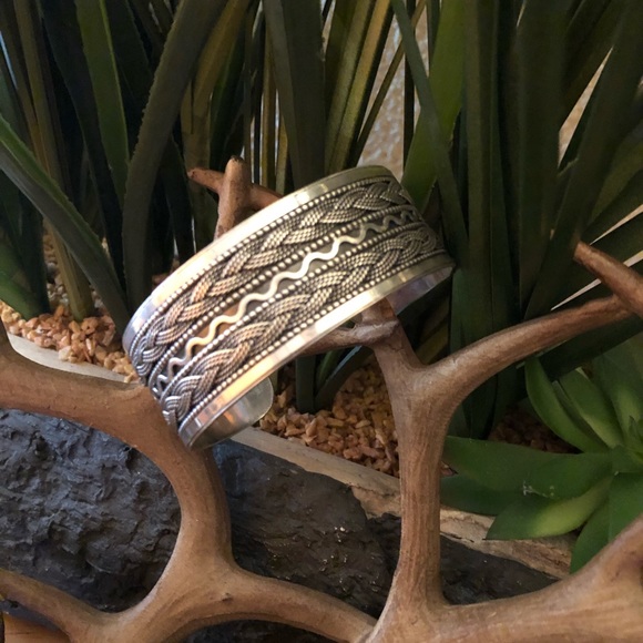 Tribal Bracelets Silver  sterling 800 - Picture 1 of 4